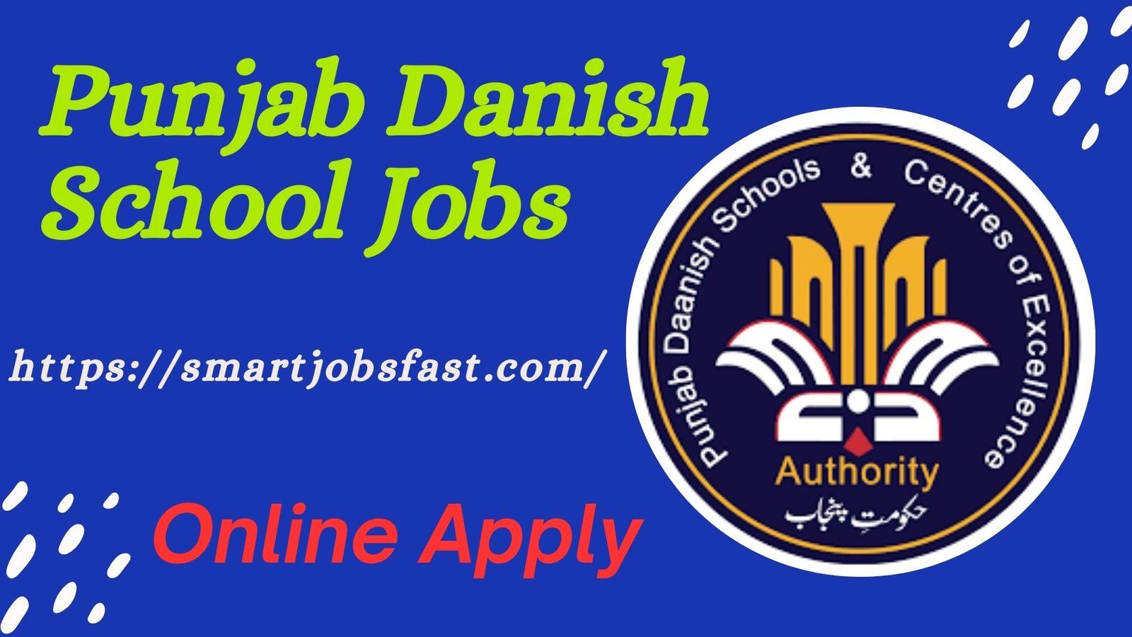 Punjab Danish School Jobs
