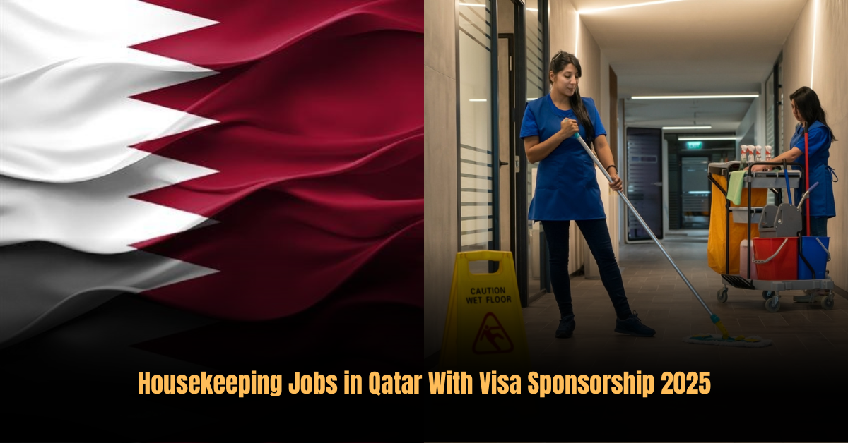 Housekeeping Jobs in Qatar With Visa Sponsorship 2025