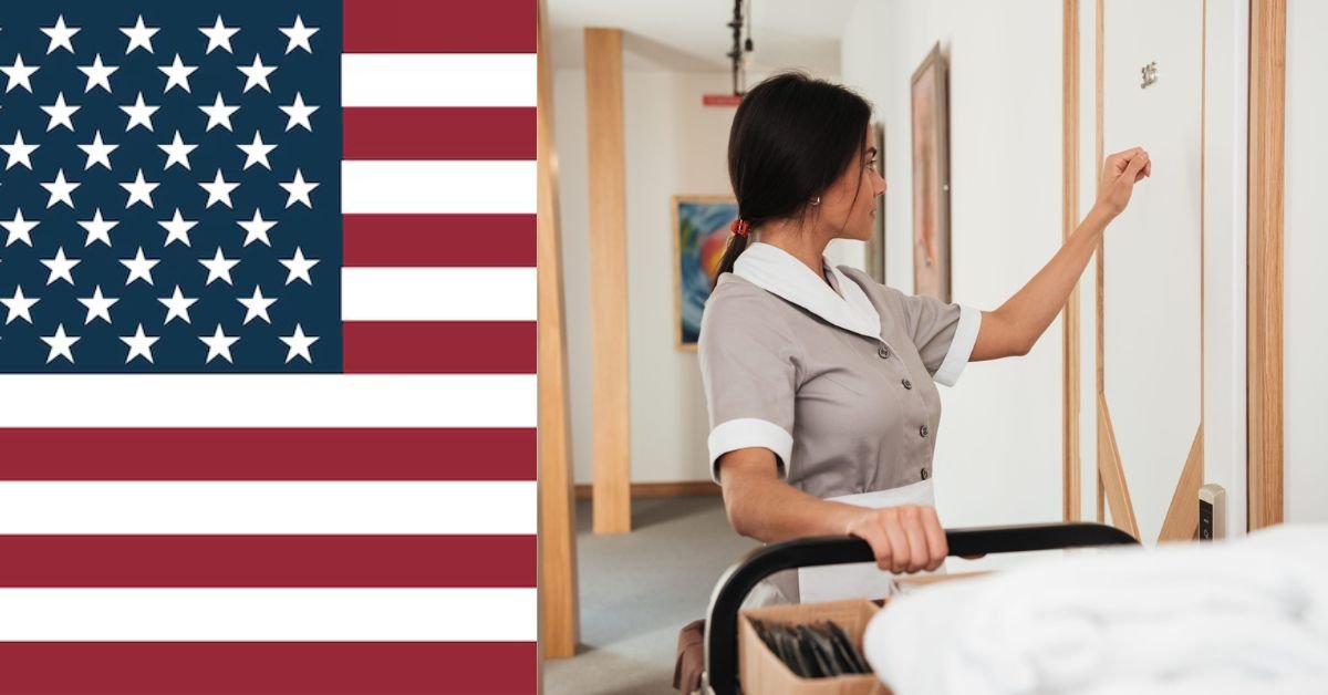 Hospitality and cleaning jobs in the USA for beginners