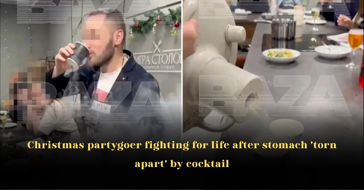Christmas Partygoer Fighting for Life After Stomach ‘Torn Apart’ by Cocktail