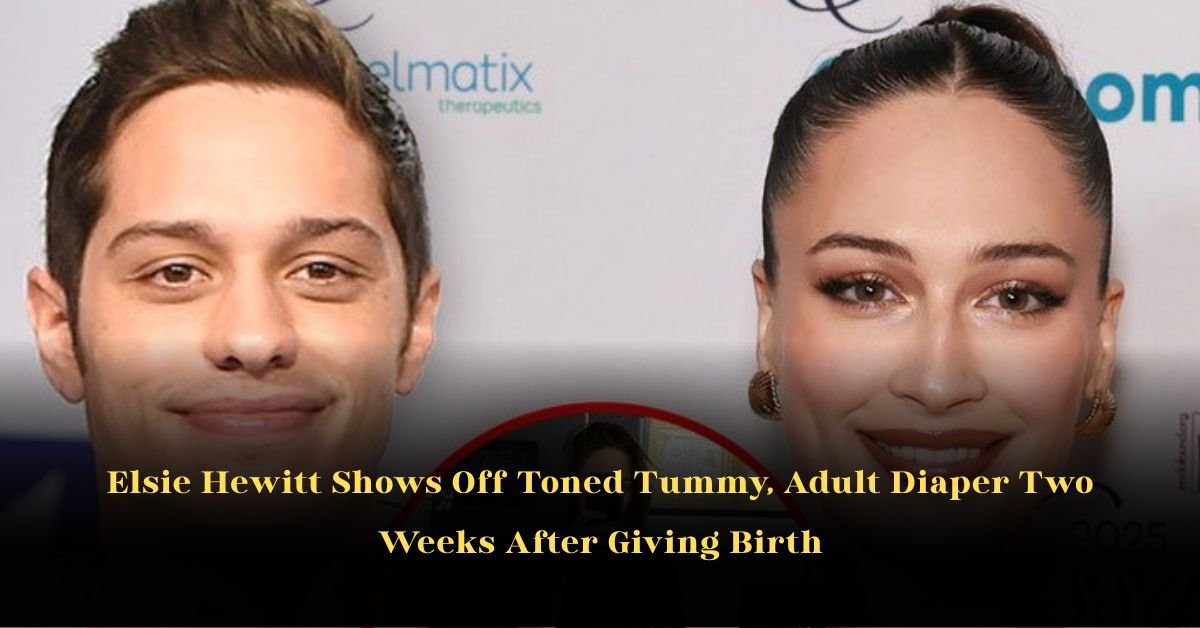 Elsie Hewitt Shows Off Toned Tummy, Adult Diaper Two Weeks After Giving Birth