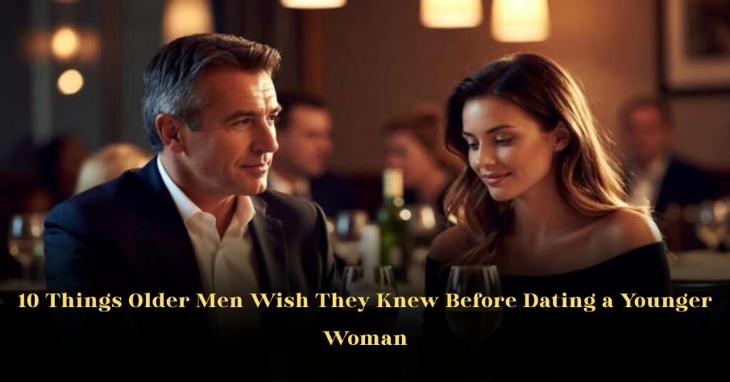 10 Things Older Men Wish They Knew Before Dating a Younger Woman