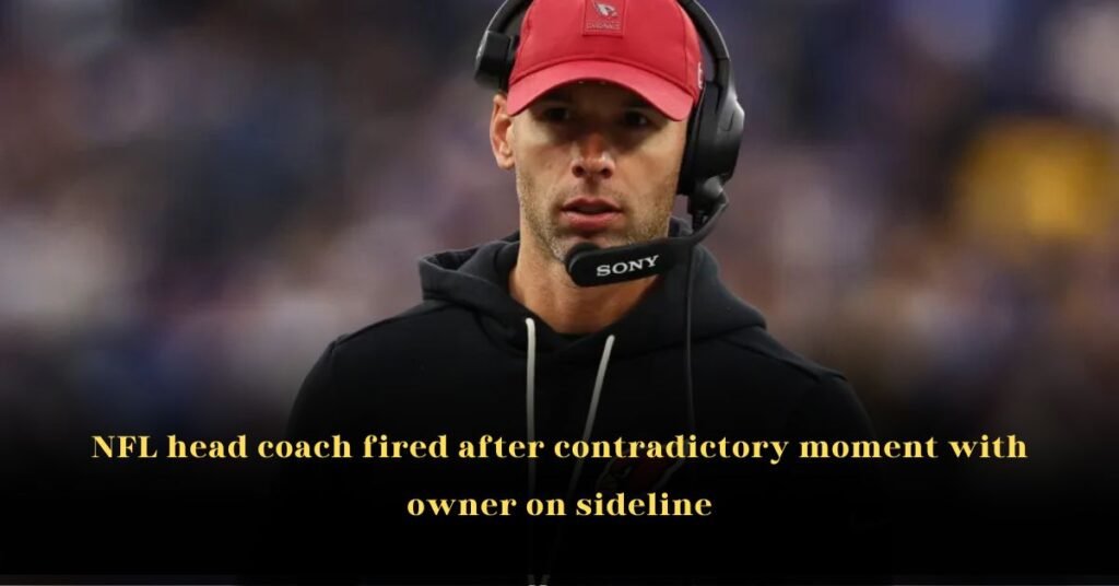 NFL Head Coach Fired After Contradictory Moment with Owner on Sideline